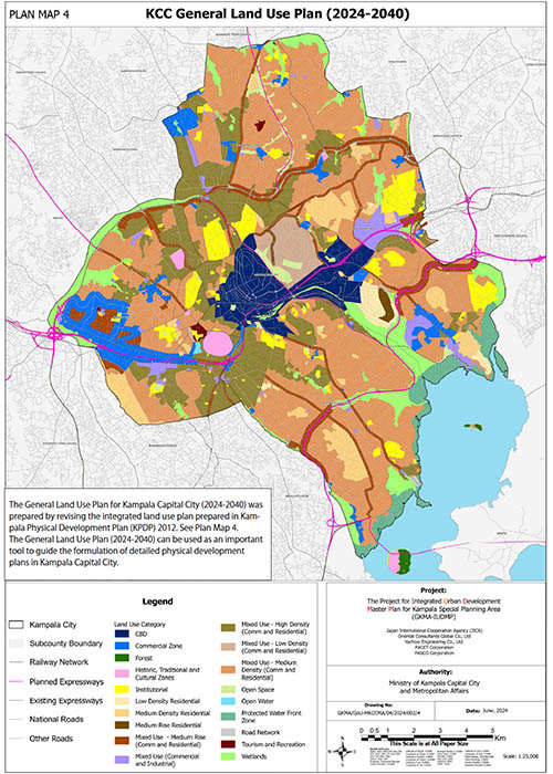 KCC General Land Use Plan (2024 - 20240)