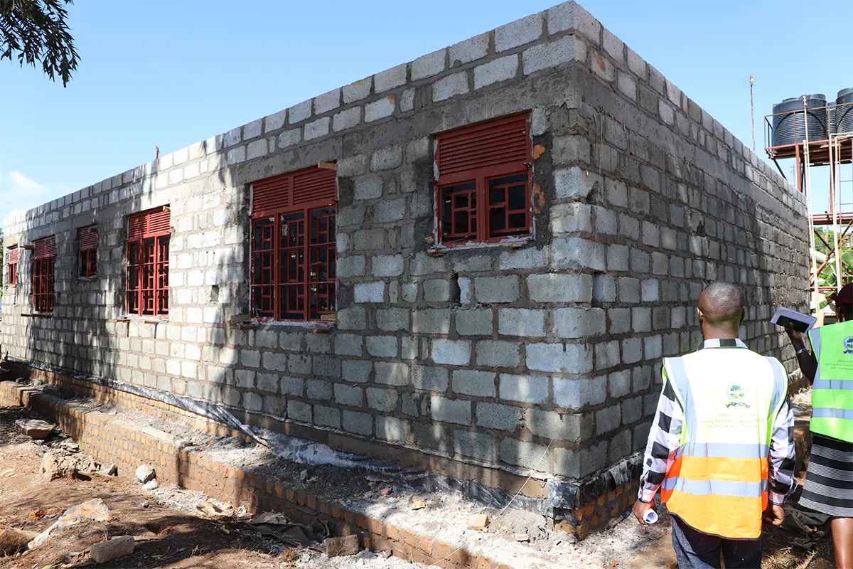 Kigungu Health Center III Staff House Construction.webp